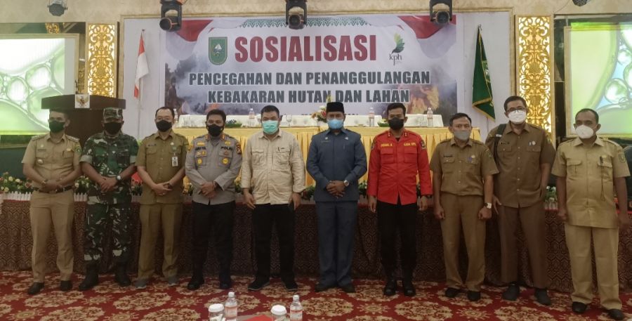 Upayakan Pencegahan Karhutla, DLHK Riau Laksanakan Sosialisasi di Kepulauan Meranti